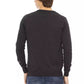 Sophisticated V-Neck Metallic Monogram Sweater
