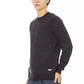 Elegant Crewneck Monogram Sweater