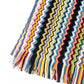 Fringed Geometric Fantasy Scarf
