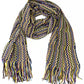 Geometric Fantasy Fringed Scarf