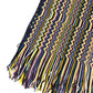 Geometric Fantasy Fringed Scarf