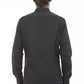 Elite Gray Slim Fit Italian Collar Shirt