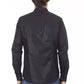 Elegant Black Italian Slim Fit Shirt