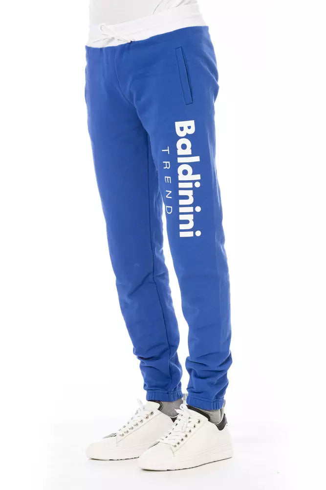 Elegant Fleece Sport Pants - Lace-Up & Logo Detail