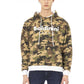 Elevated Army Brushed Hoodie with Maxi Pocket
