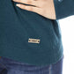 Elegant Crewneck Wool-Cashmere Sweater in Green