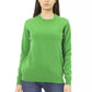 Emerald Elegance Wool-Cashmere Sweater