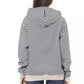 Elegant Brushed Hoodie with Logo Accent