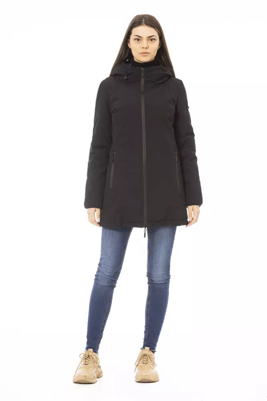 Chic Double-Faced Down Jacket with Monogram Detail