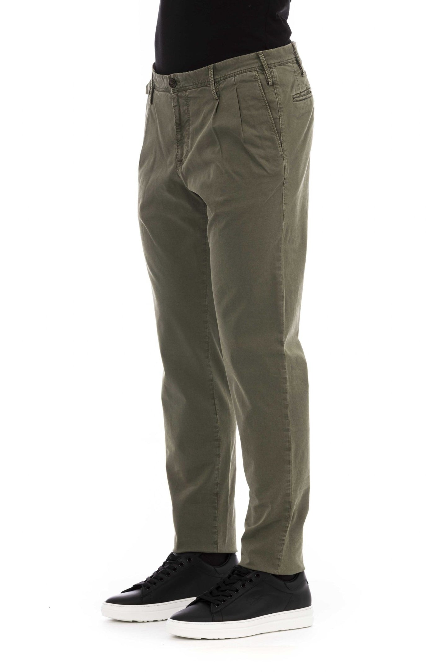 Sleek Army Men's Trousers for Everyday Elegance