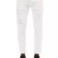 Elegant White Denim Mastery
