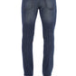 Chic Embroidered Cotton Stretch Jeans