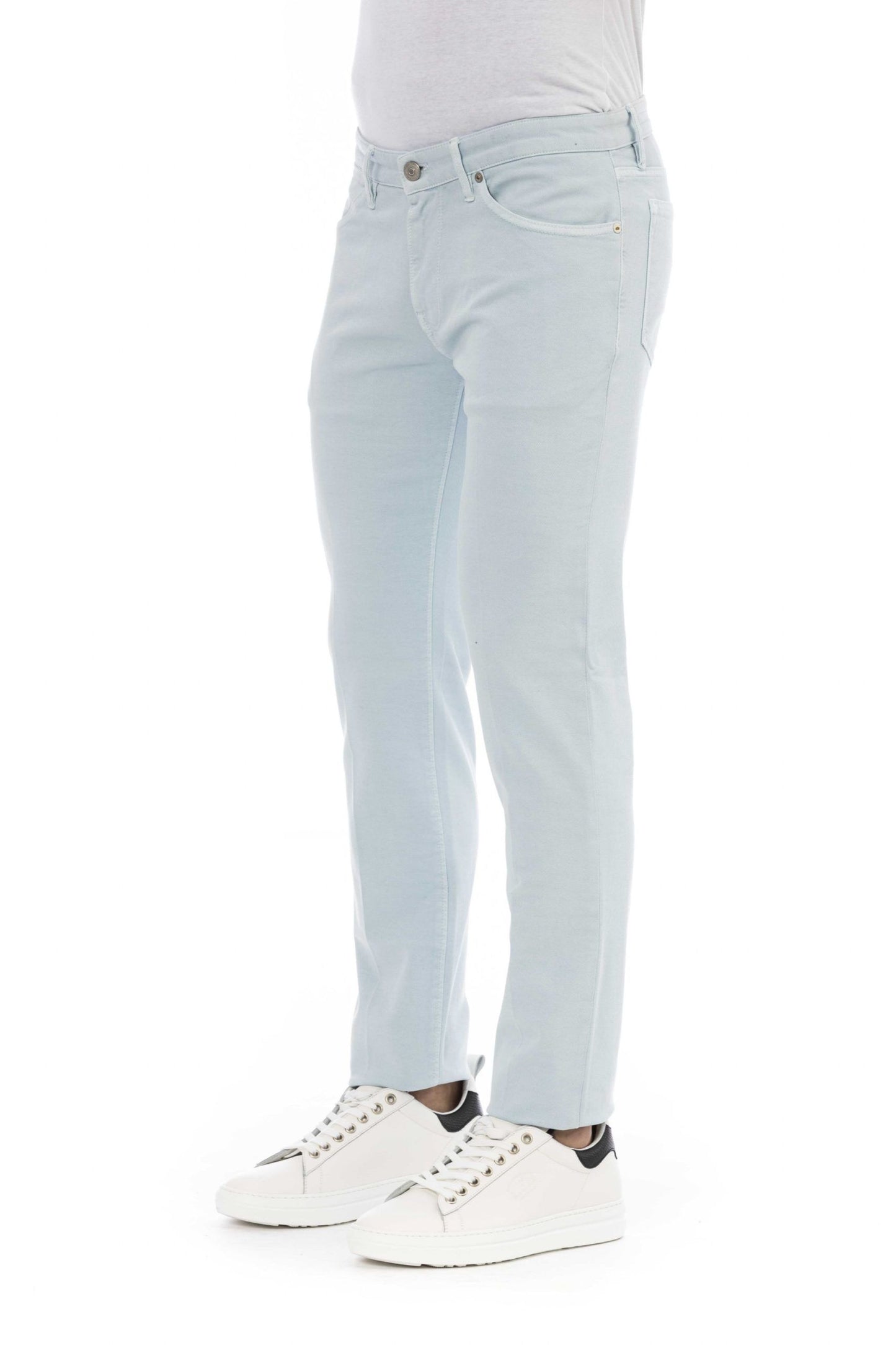 Light-Blue Stretch Denim for the Modern Man