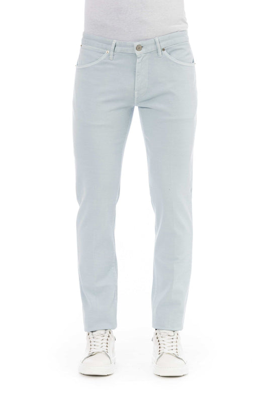 Light-Blue Stretch Denim for the Modern Man