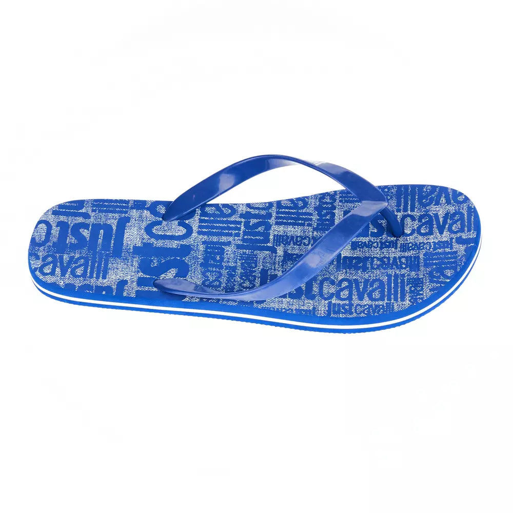 Elegant Light Blue Men's Flip Flops