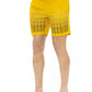 Degradé Print Swim Shorts in Vibrant Yellow