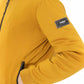 Elegant Yellow Short Hooded Jacket