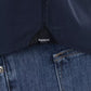 Sleek Blue Slim-Fit Designer Shirt