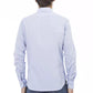 Elegant Slim-Fit Light-Blue Shirt for Men