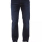 Chic Tricolor Accent Men's Denim