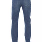 Chic Tricolor Accented Designer Jeans