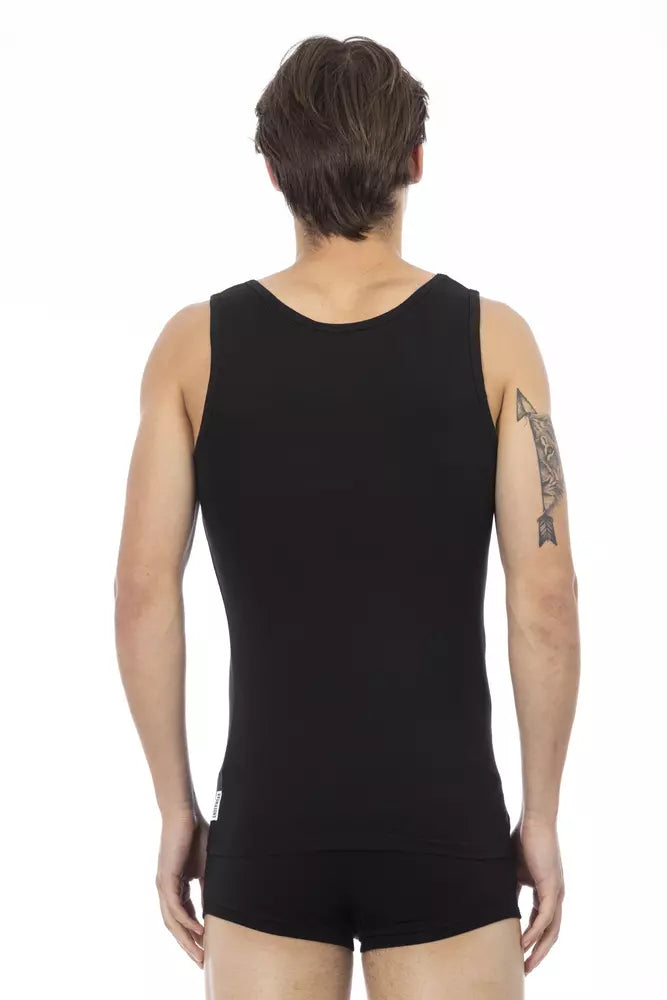 Sleek Dual Pack Stretch Cotton Tank Tops