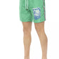 Degradé Print Swim Shorts With Pockets
