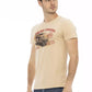 Beige Short Sleeve Luxury Tee