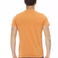 Elegant Orange Short Sleeve Tee