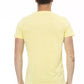 Sunshine Yellow Casual Tee with Graphic Print