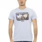 Elevated Casual Light Blue Tee for Men