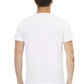 Elegant White Cotton Blend Tee