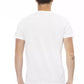 Elegant White Printed Tee for Men