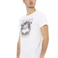 Chic White Tee with Front Print