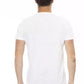Chic White Tee with Front Print