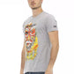 Elegant Short Sleeve Gray Tee for Men