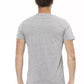 Elegant Short Sleeve Gray Tee for Men