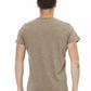 Chic Green Short Sleeve Round Neck Tee