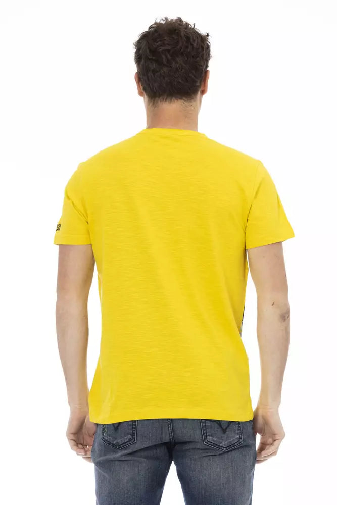 Sleek Short Sleeve Cotton Blend Tee