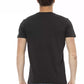 Sleek Black Print Tee - Casual Elegance Redefined