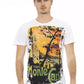 Elevated Casual White Tee with Graphic Print