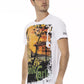 Elevated Casual White Tee with Graphic Print