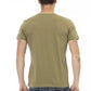 Chic Green Short Sleeve Printed Tee