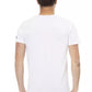 Elegant White Tee with Artistic Front Print