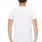 Elegant White Tee with Artistic Front Print
