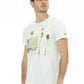 Elegant Light Blue Designer Action Tee