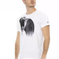 Elegant White Short Sleeve Tee for Men