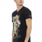 Elegant Short Sleeve V-Neck Tee