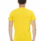 Vintage Vibe V-Neck Tee in Sunshine Yellow