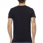 Sleek V-Neck Tee with Front Detail